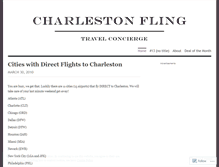 Tablet Screenshot of charlestonfling.wordpress.com