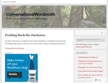 Tablet Screenshot of conversationalwordsmith.wordpress.com