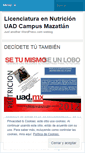 Mobile Screenshot of nutriuad.wordpress.com