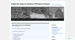 Desktop Screenshot of classedeneigeducamparo.wordpress.com