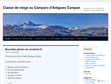 Tablet Screenshot of classedeneigeducamparo.wordpress.com