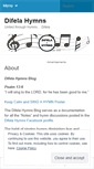 Mobile Screenshot of difelahymns.wordpress.com
