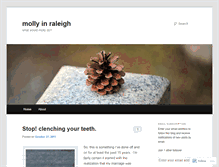 Tablet Screenshot of mollyinraleigh.wordpress.com