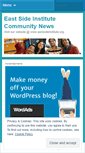 Mobile Screenshot of esicommunitynews.wordpress.com