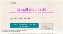 Desktop Screenshot of esmaltandoos20.wordpress.com