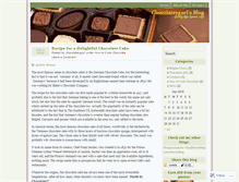 Tablet Screenshot of chocolateygurl.wordpress.com