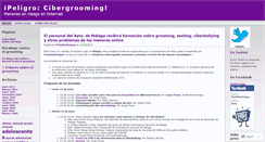 Desktop Screenshot of cibergrooming.wordpress.com