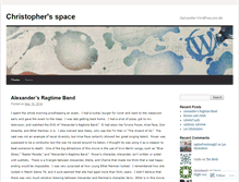 Tablet Screenshot of chrisdeeohi.wordpress.com