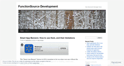 Desktop Screenshot of functionscopedev.wordpress.com