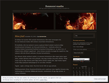Tablet Screenshot of flammans.wordpress.com