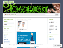 Tablet Screenshot of koasgadget.wordpress.com