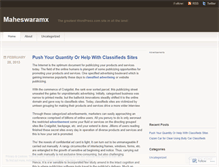 Tablet Screenshot of maheswaramx.wordpress.com