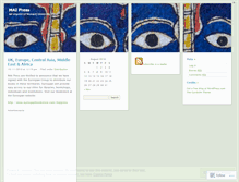 Tablet Screenshot of maipress.wordpress.com