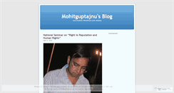 Desktop Screenshot of mohitguptajnu.wordpress.com