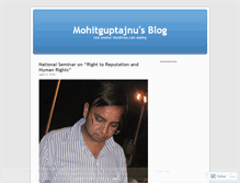 Tablet Screenshot of mohitguptajnu.wordpress.com