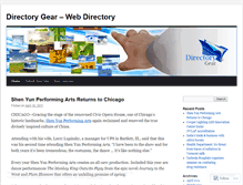 Tablet Screenshot of directorygear.wordpress.com
