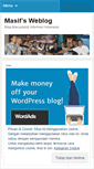 Mobile Screenshot of masif.wordpress.com