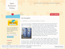 Tablet Screenshot of agneskurniawan.wordpress.com