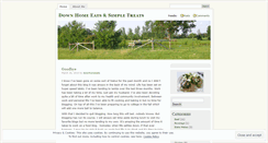 Desktop Screenshot of downhomeeats.wordpress.com