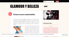 Desktop Screenshot of glamourybelleza.wordpress.com