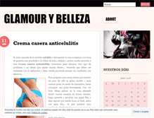 Tablet Screenshot of glamourybelleza.wordpress.com