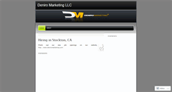 Desktop Screenshot of deniromarketing.wordpress.com