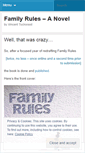 Mobile Screenshot of familyrules.wordpress.com