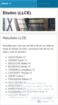 Mobile Screenshot of etudocllce08.wordpress.com