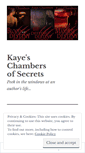 Mobile Screenshot of kayechambers.wordpress.com