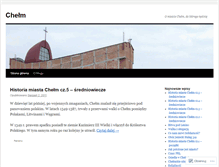 Tablet Screenshot of chelm24.wordpress.com