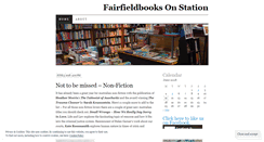 Desktop Screenshot of fairfieldbooksonstation.wordpress.com