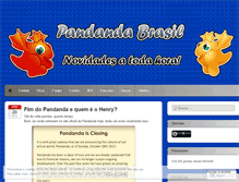 Tablet Screenshot of pandandabr.wordpress.com