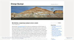Desktop Screenshot of orangoquango.wordpress.com