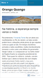 Mobile Screenshot of orangoquango.wordpress.com