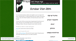 Desktop Screenshot of eiuprays.wordpress.com