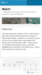 Mobile Screenshot of mia21.wordpress.com