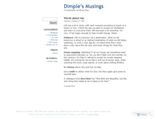 Tablet Screenshot of dimplekhanna.wordpress.com