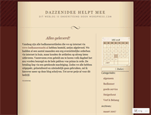 Tablet Screenshot of dazzenidee.wordpress.com