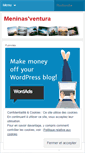Mobile Screenshot of meninasventura.wordpress.com