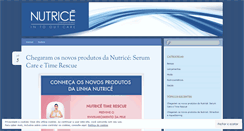 Desktop Screenshot of nutrice.wordpress.com