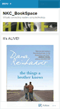 Mobile Screenshot of nkcbookspace.wordpress.com