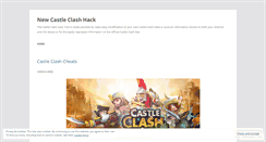 Desktop Screenshot of newcastleclashhack.wordpress.com