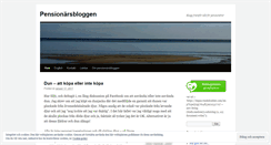 Desktop Screenshot of pensionarsbloggen.wordpress.com