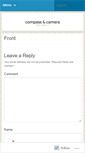 Mobile Screenshot of compassandcamera.wordpress.com