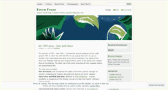 Desktop Screenshot of finchfolio.wordpress.com