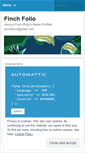 Mobile Screenshot of finchfolio.wordpress.com