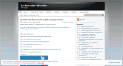 Desktop Screenshot of lrottweiler.wordpress.com