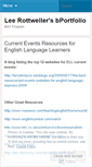 Mobile Screenshot of lrottweiler.wordpress.com