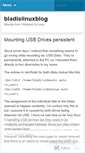 Mobile Screenshot of bladislinuxblog.wordpress.com