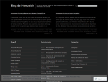 Tablet Screenshot of herrzeich.wordpress.com